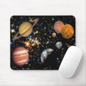 Solar System Planets Mousepad Muismat (Met muis)