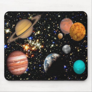 Solar System Planets Mousepad Muismat