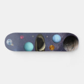 Solar system planets persoonlijk skateboard (Horizontaal)