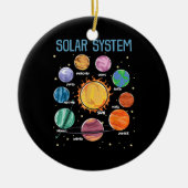 Solar System Planets Science Space Boys Girls STEM Keramisch Ornament (Voorkant)