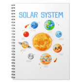 Solar System Planets Science Space Boys Girls STEM Notitieboek (Voorkant)
