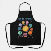 Solar System Planets Science Space Boys Girls STEM Schort (Voorkant)