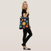Solar System Planets Science Space Boys Girls STEM Tote Bag (Op model)