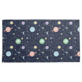 Solar System Planets Seamless Pattern Kussensloop (Voorkant-Rechts)