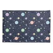 Solar System Planets Seamless Pattern Kussensloop (Achterkant)