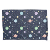 Solar System Planets Seamless Pattern Kussensloop (Voorkant)