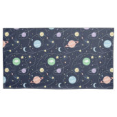 Solar System Planets Seamless Pattern Kussensloop (Voorkant)