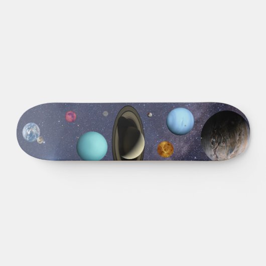 Solar system planets Skateboard (Horizontaal)