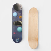 Solar system planets Skateboard (Voorkant)