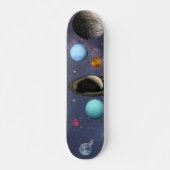 Solar system planets Skateboard (Voorkant)