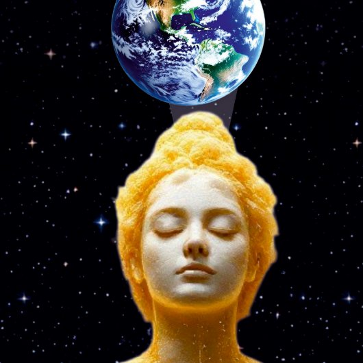 Solar System Serenity Yoga Mat