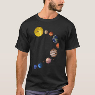 Solar System T Shirt - Realistisch ruimtevaartuig_