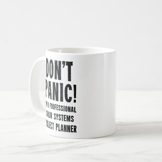 Solar Systems Project Planner Koffiemok (Voorkant links)