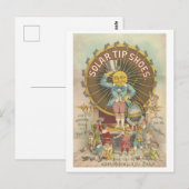  Solar Tip Shoes Advertentie Lithografie Briefkaart (Voorkant / Achterkant)