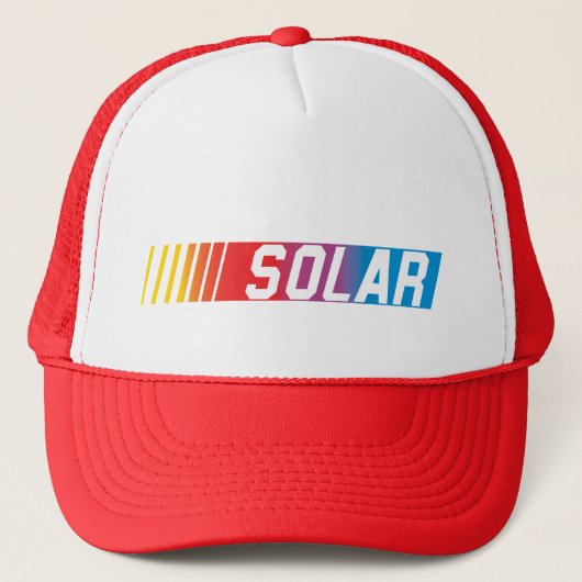 Solar Trucker Hat Pet (Voorkant)