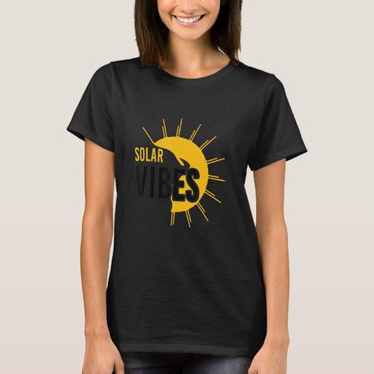 Solar Vibes Sun 1 T-shirt (Voorkant)