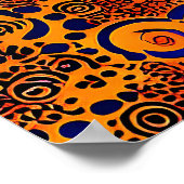 "Solar Whispers in the Sky" De Zon Poster (Hoek)