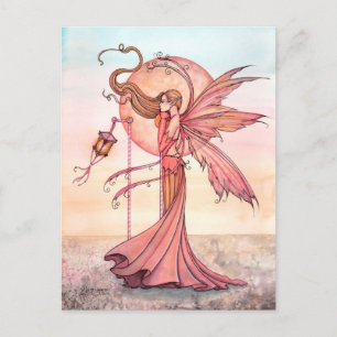 Solara Fairy Fantasy Art beroemd gemaakt door Moll Briefkaart