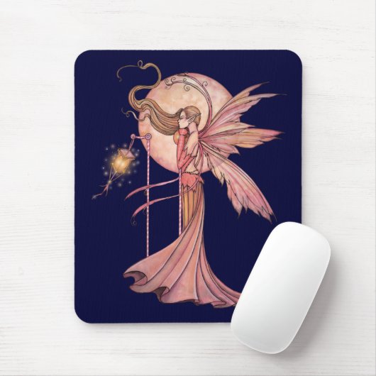 Solara Fairy of the Sun Fantasy Art Muismat (Met muis)