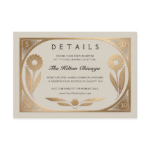 SOLARA I: Kaart voor huwelijksdetails