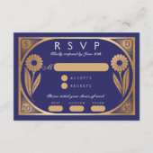 SOLARA II: Wedding RSVP Kaart (Voorkant)