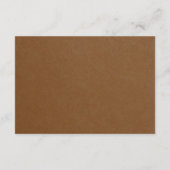 SOLARA III: Wedding RSVP Kaart (Achterkant)