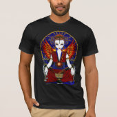 "Solara" Sun Goddess Fire Angel Shirt (Voorkant)