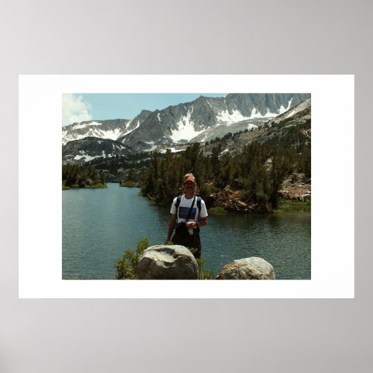 solardog in de buurt van houtlijn poster (Voorkant)