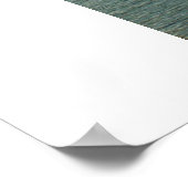 solardog in de buurt van houtlijn poster (Hoek)