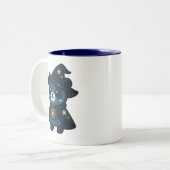 Solari de Sunweaver Tweekleurige Koffiemok (Voorkant links)