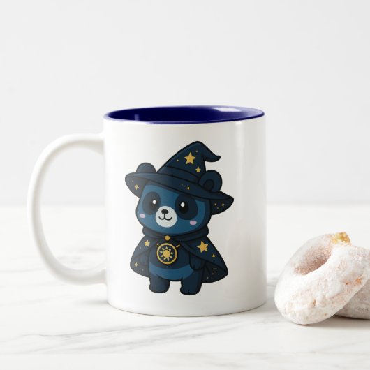 Solari de Sunweaver Tweekleurige Koffiemok (Met donut)