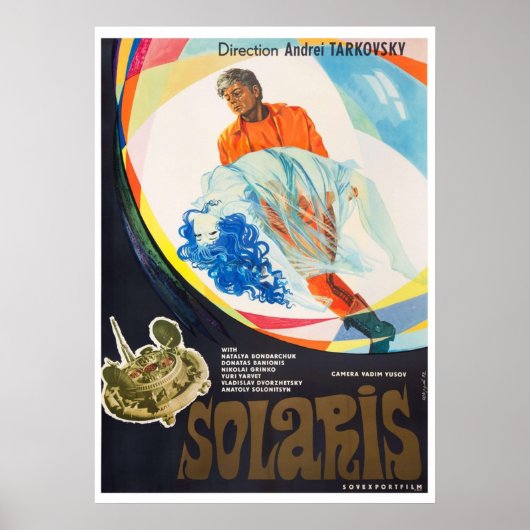 Solaris 1972  film poster (Voorkant)
