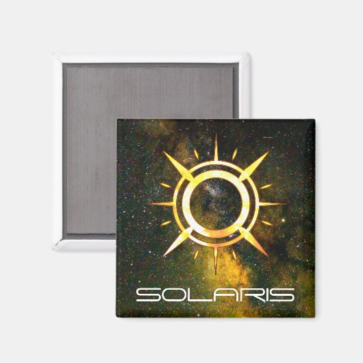 Solaris 2" Magnet (Voorkant / Achterkant)