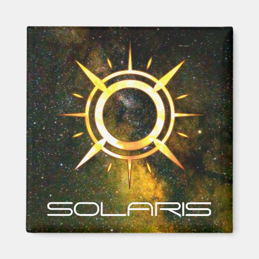 Solaris 2" Magnet (Voorkant)