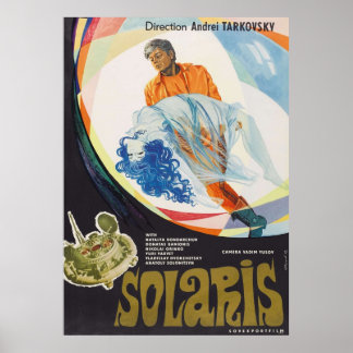 Solaris  70 Sci Fi film Tarkovsky Poster
