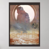 SOLARIS heeft een film van Andrei Tarkovsky Fan Ar Poster (Voorkant)