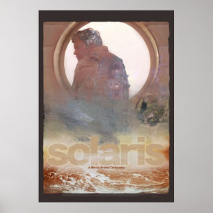 SOLARIS heeft een film van Andrei Tarkovsky Fan Ar Poster