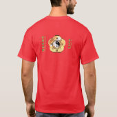 Solarised Dragon, TaiChiYang T-shirt (Achterkant)