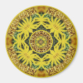 solarplexuschakramandala3 magneet (Voorkant)