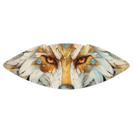 Solarpunk Rode en witte wolf American Football