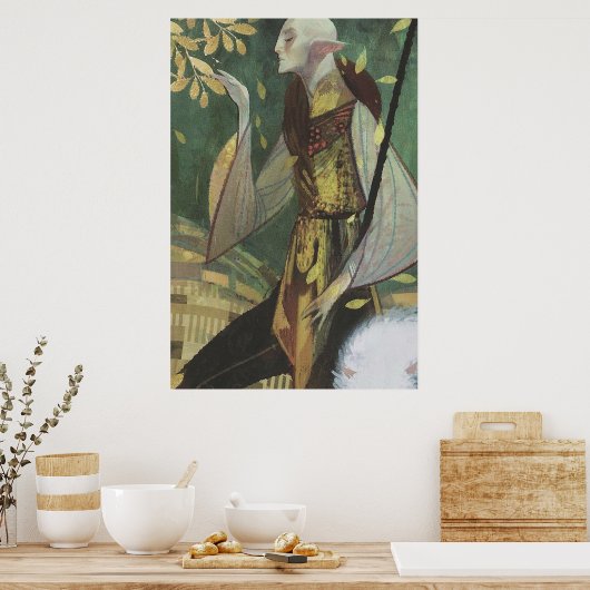 solas tarot card poster (Keuken)