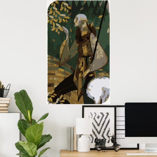 Solas Tarot Kaart 1 Poster (Thuiskantoor)