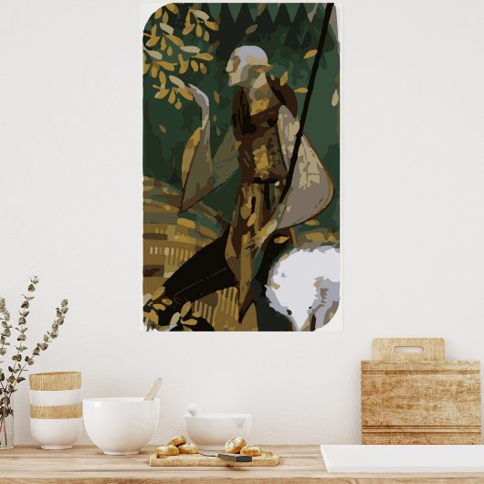 Solas Tarot Kaart 1 Poster (Keuken)
