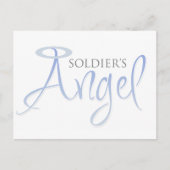 Soldaat Angel Briefkaart (Voorkant)