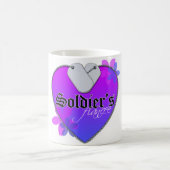 Soldaat-brandhaard militaire doekjes koffiemok (Center)