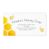 Soldaat-business Honey-etiket Etiket (Voorkant)