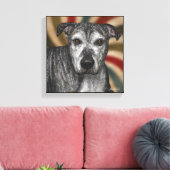 soldaat canvas afdruk (Insitu (Woonkamer))