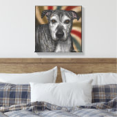 soldaat canvas afdruk (Insitu (Slaapkamer))