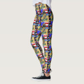 Soldaat Dachshond Leggings (Links)