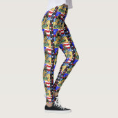 Soldaat Dachshond Leggings (Rechts)
